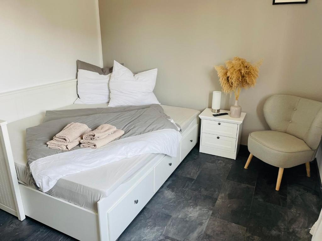 Kinderzimmer in der Fewo Krabbe