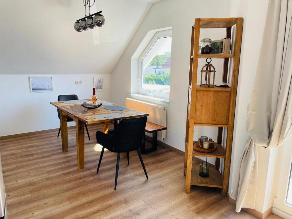 Küche der Ferienwohnung Qualle