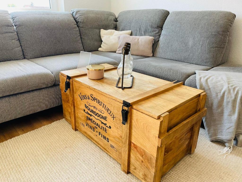 Gemütliche Stube in der Fewo Qualle